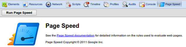 Page Speed for Chrome--谷歌新网站工具插件