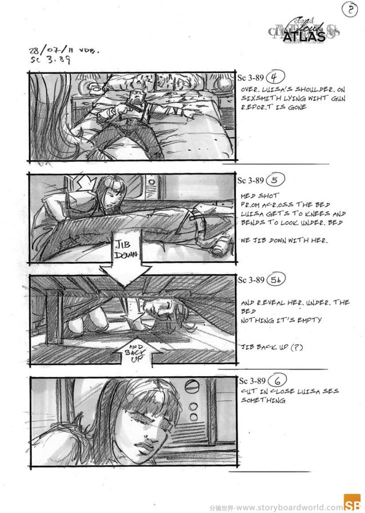 电影《云图》分镜头