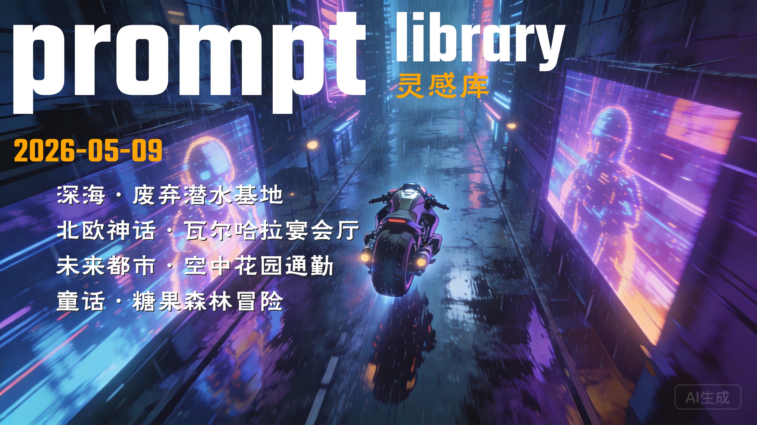 prompt库-分镜灵感练习 | 2026年05月09日