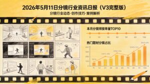2026年5月11日分镜行业资讯日报（V3完整版）
