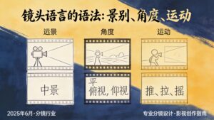 镜头语言的语法：景别、角度、运动 | 2025年6月2日