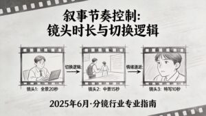 叙事节奏控制：镜头时长与切换逻辑 | 2025年6月3日