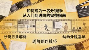 如何成为一名分镜师：从入门到进阶的完整指南 | 2025年6月12日 10:00