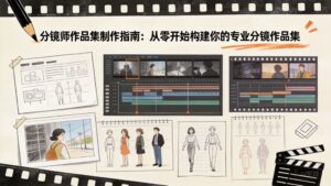 分镜师作品集制作指南：从零开始构建你的专业作品集 | 2025年6月12日 14:00