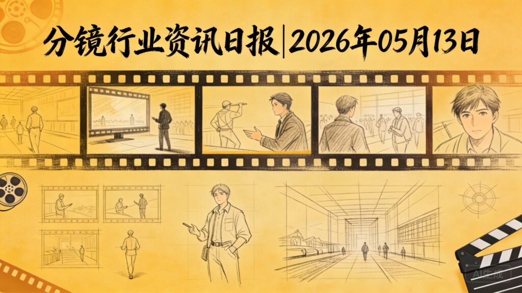 分镜行业资讯日报 | 2026年05月13日
