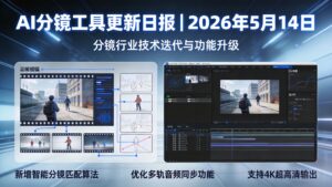 AI分镜工具更新日报｜2026年5月14日