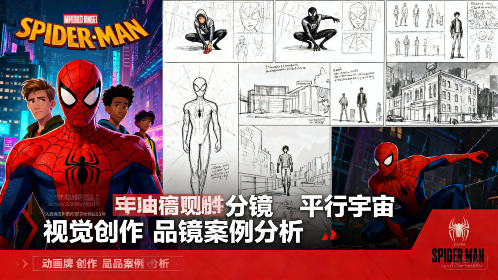 分镜案例分析:《蜘蛛侠:平行宇宙》视觉创新