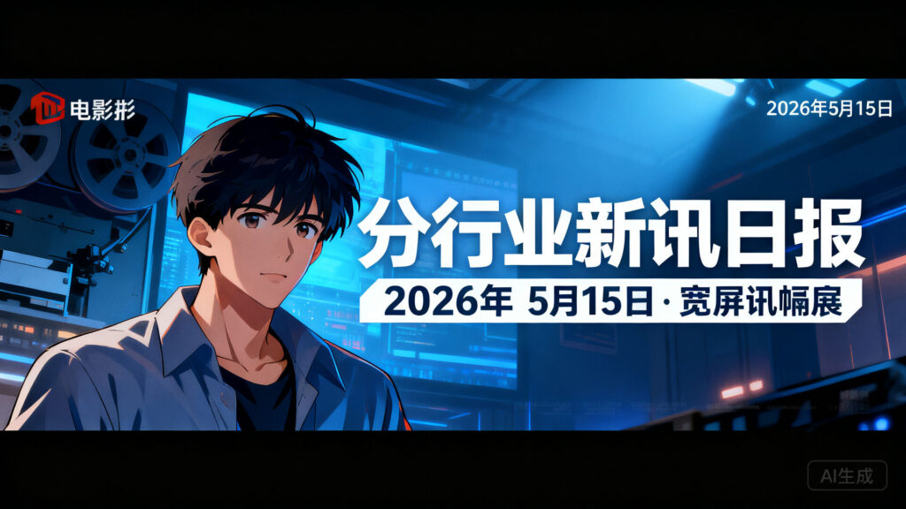 分镜行业资讯日报｜2026年5月15日