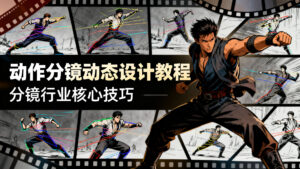 【分镜教程】动作分镜的动态设计