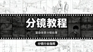 【分镜教程】复杂场景分镜处理