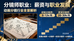 【分镜师职业】薪资与职业发展