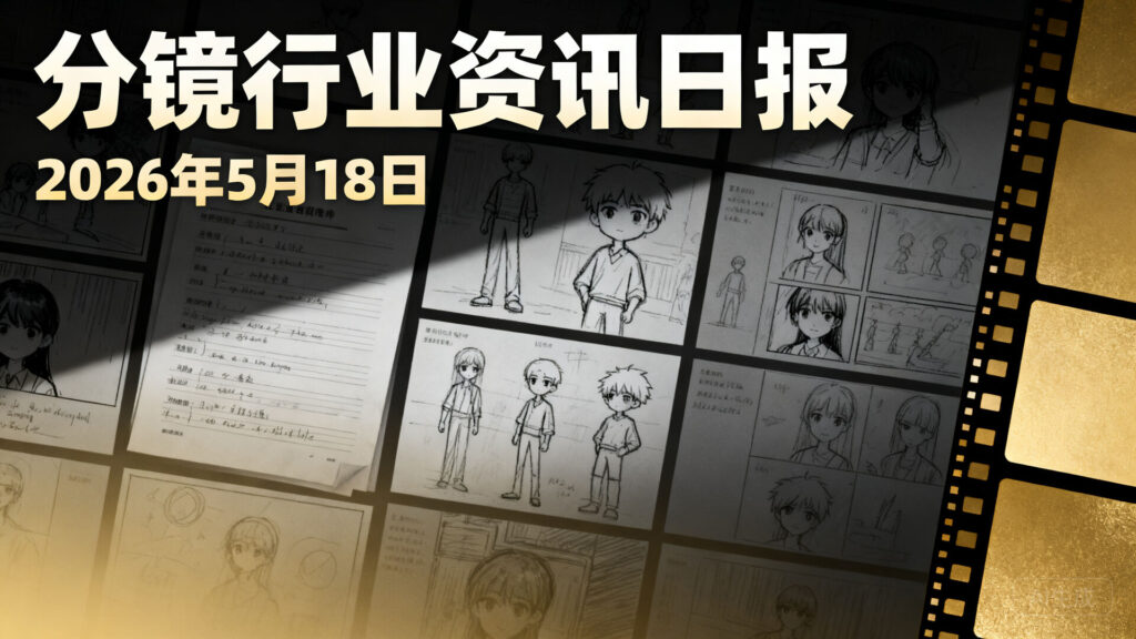 分镜行业资讯日报 | 2026年5月18日