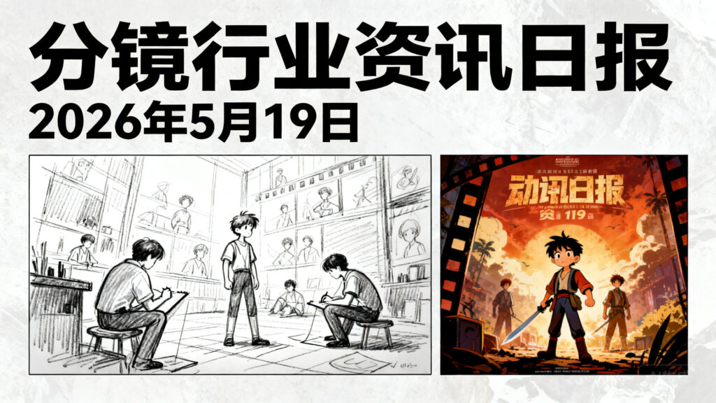 分镜行业资讯日报 | 2026年5月19日