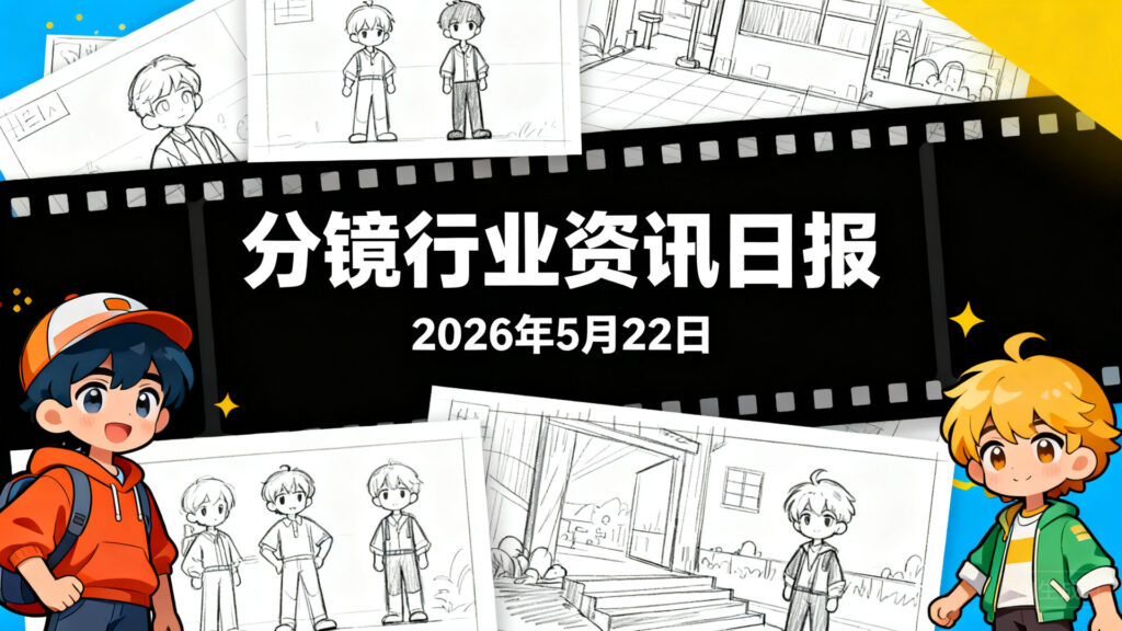 分镜行业资讯日报 | 2026年5月22日