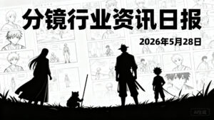 分镜行业资讯日报 | 2026年5月28日