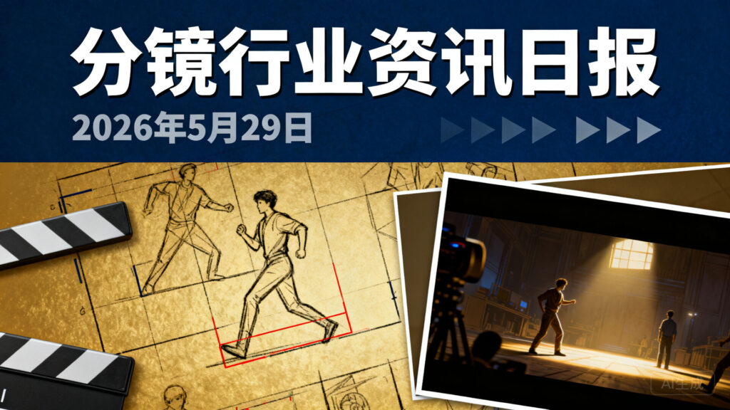 分镜行业资讯日报 | 2026年5月29日