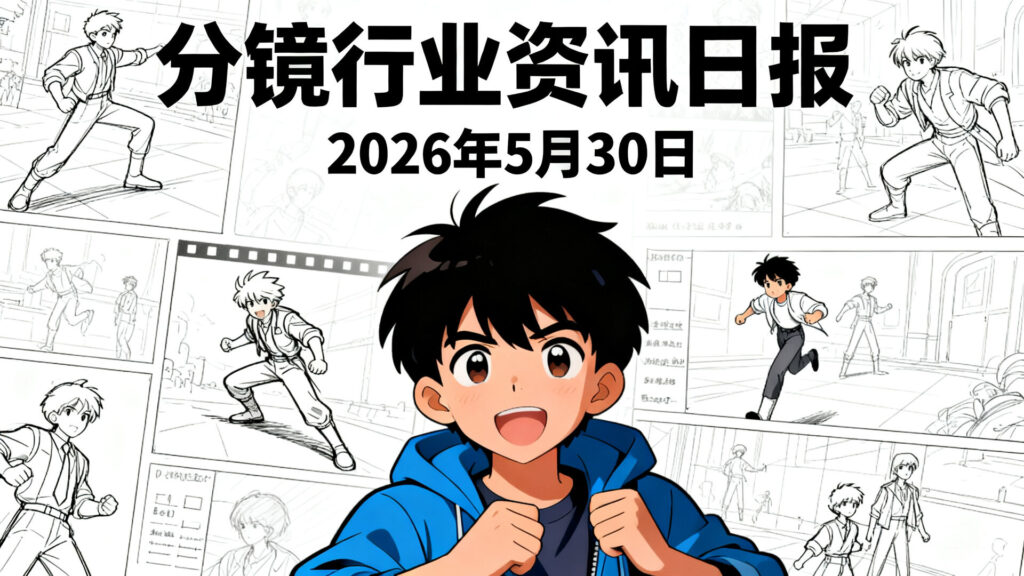 分镜行业资讯日报 | 2026年5月30日