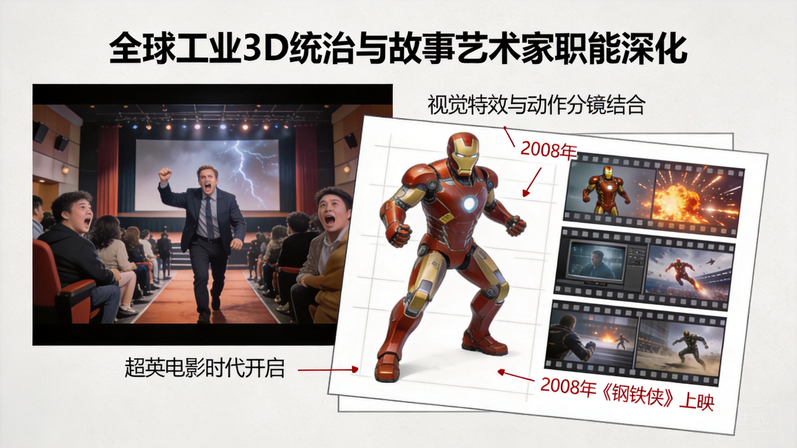 全球工业：3D统治与故事艺术家的职能深化