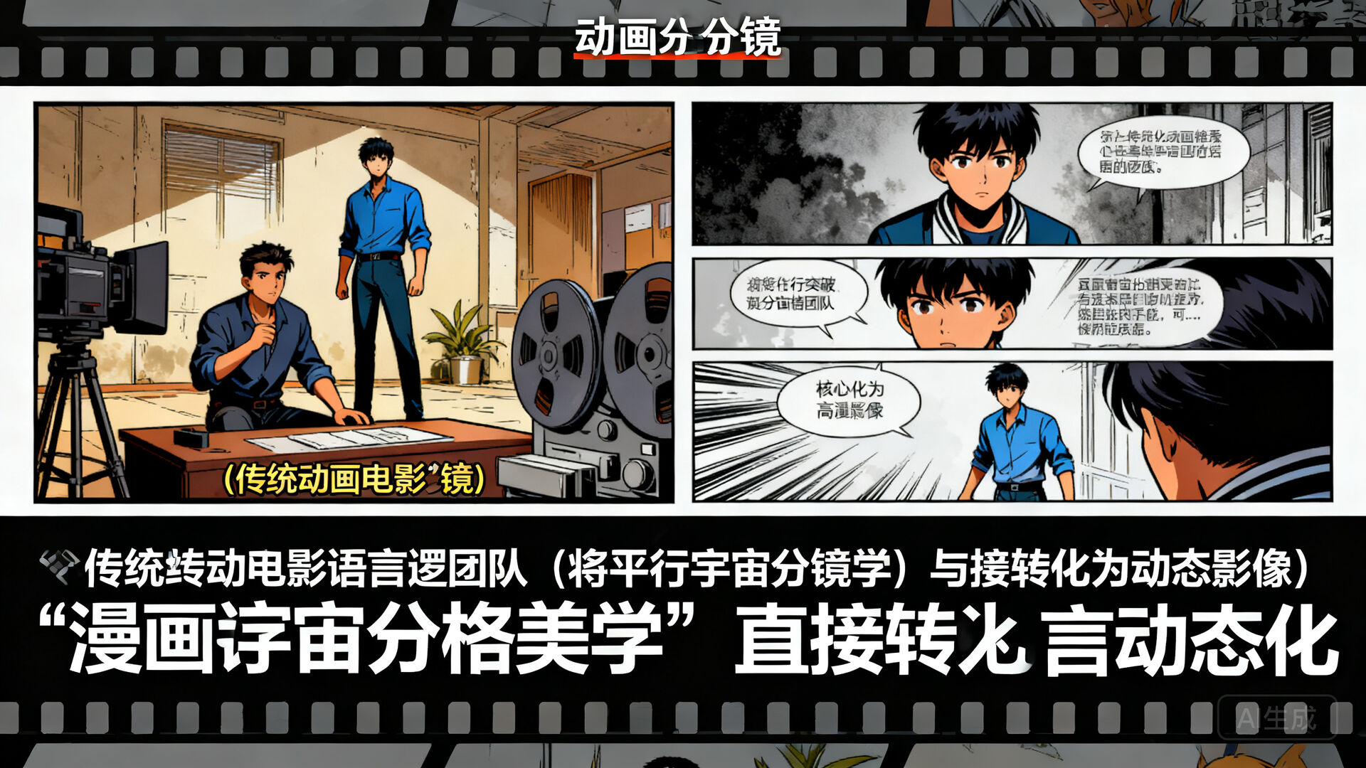 一、分镜美学的核心突破：漫画语言的动态化