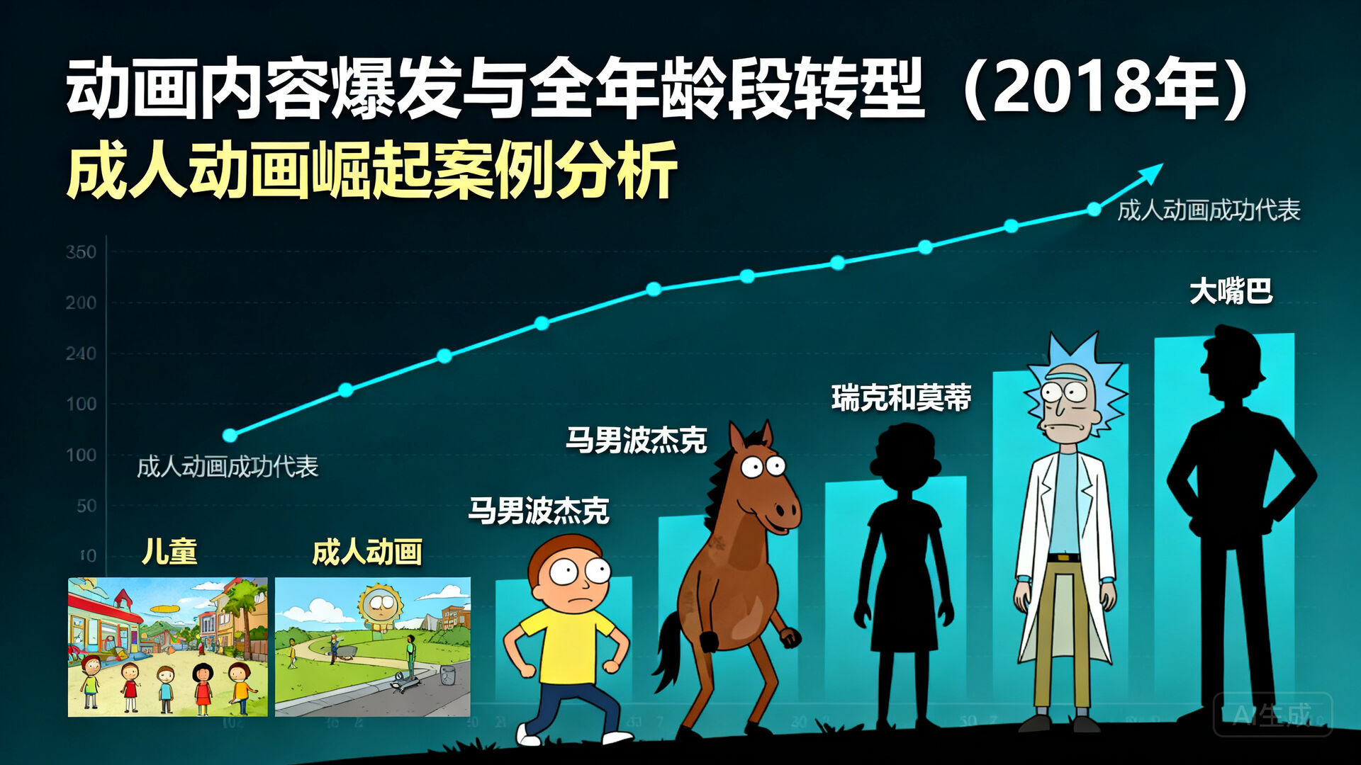 动画内容的爆发