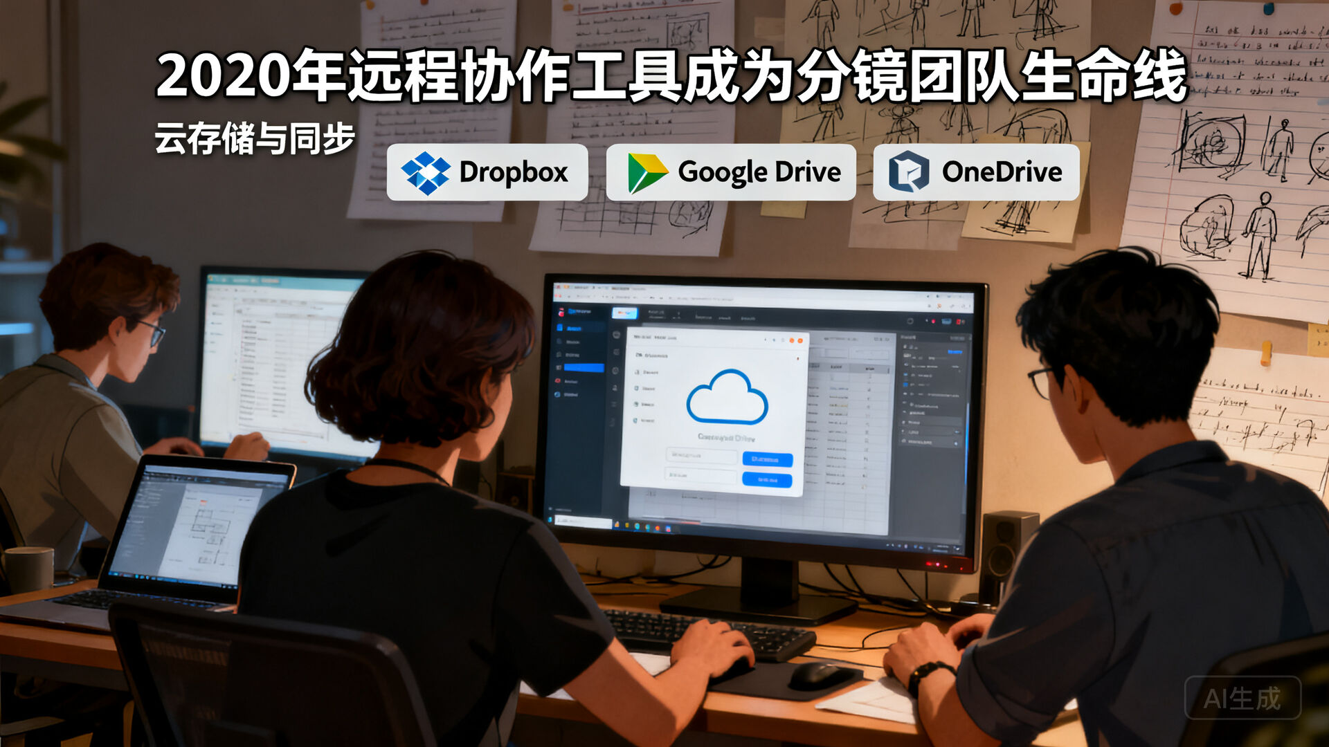 远程协作工具的大规模应用