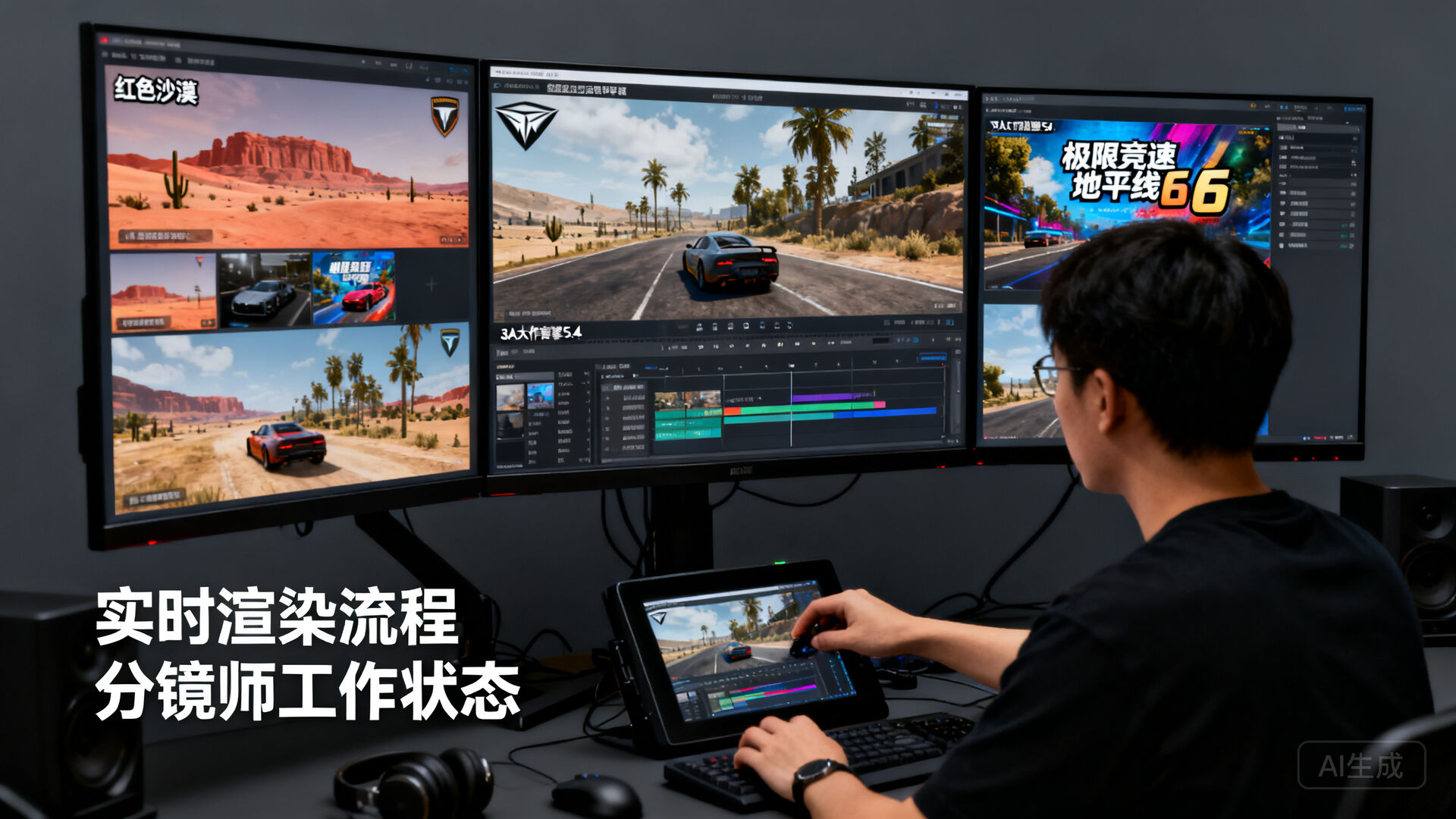 🎮 一、游戏行业分镜动态