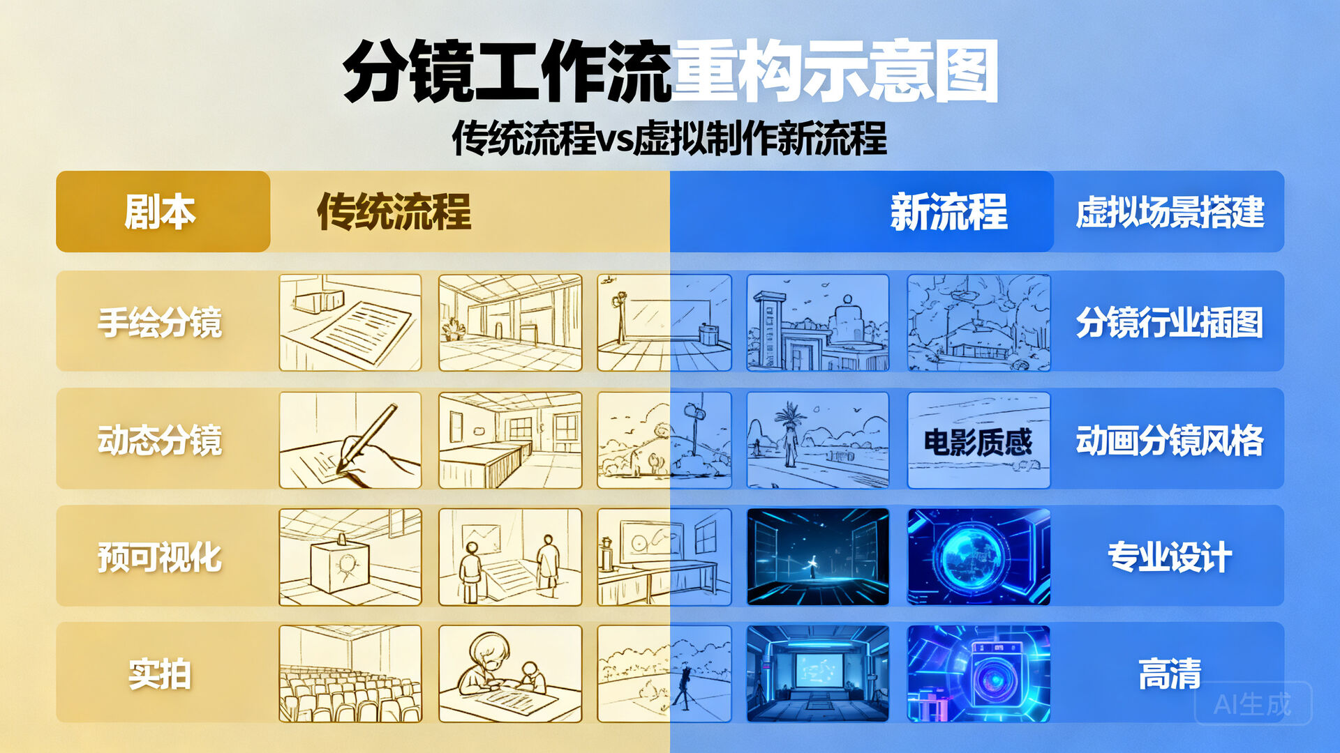 分镜工作流的重构