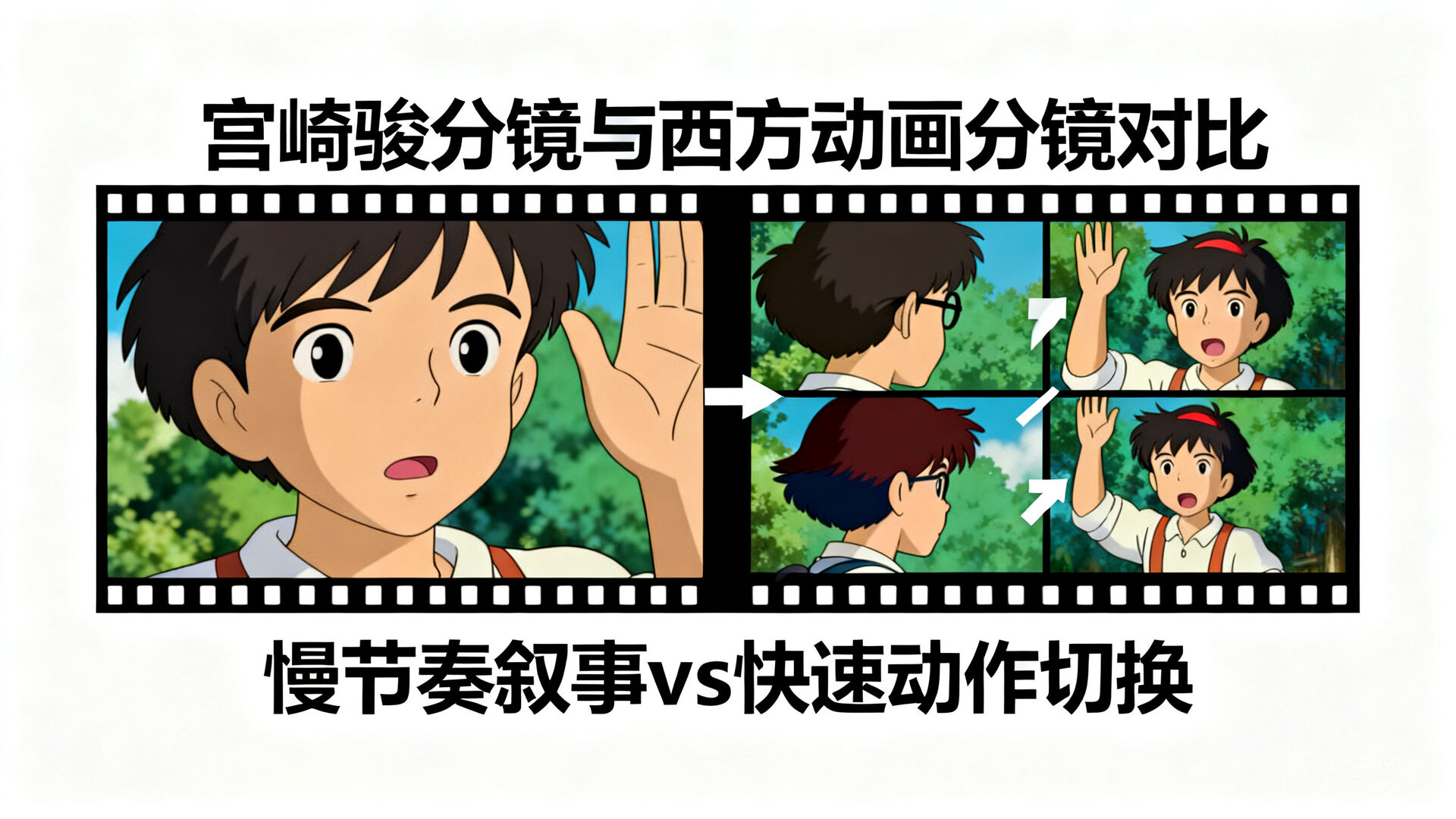 二、慢:为什么宫崎骏的分镜总是