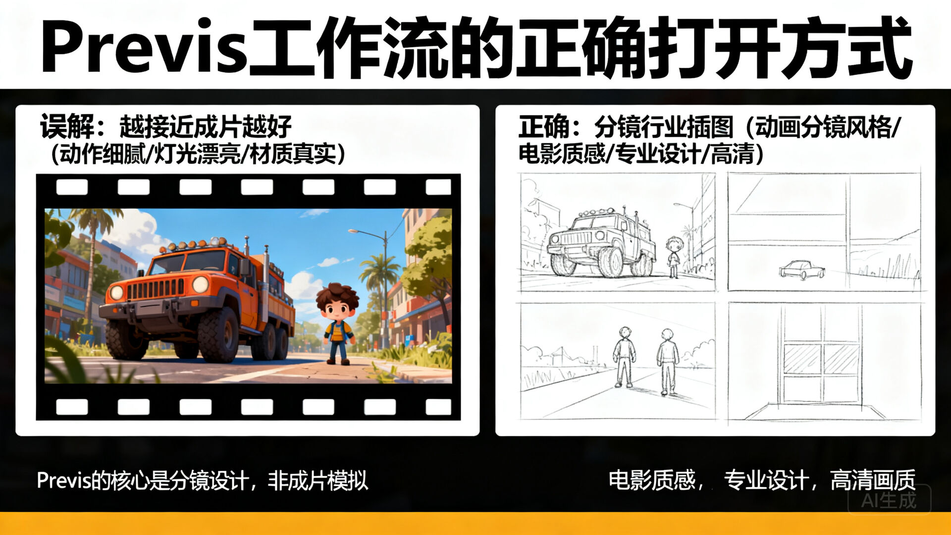二、Previs 工作流的正确打开方式