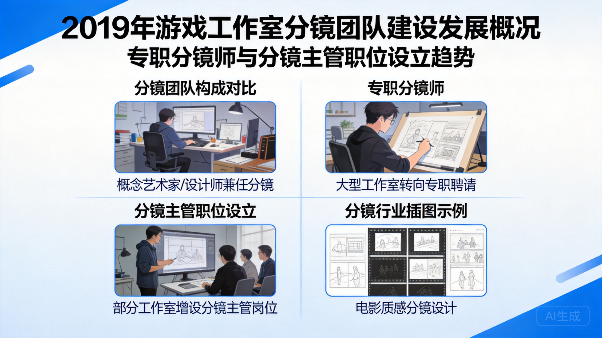 游戏工作室的分镜团队建设
