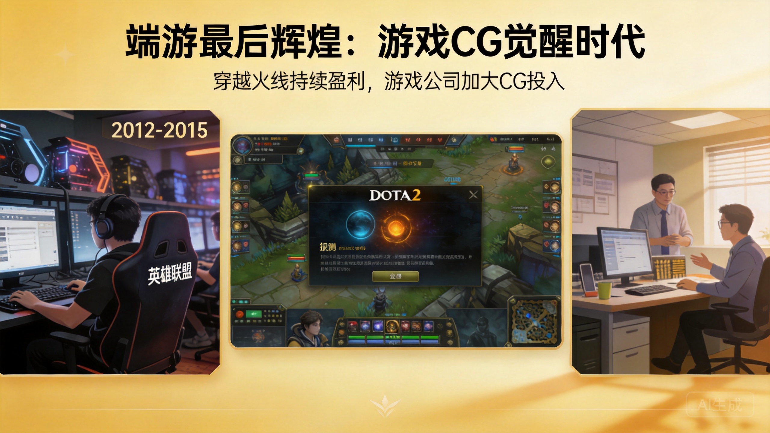 三、游戏行业：过场动画的觉醒