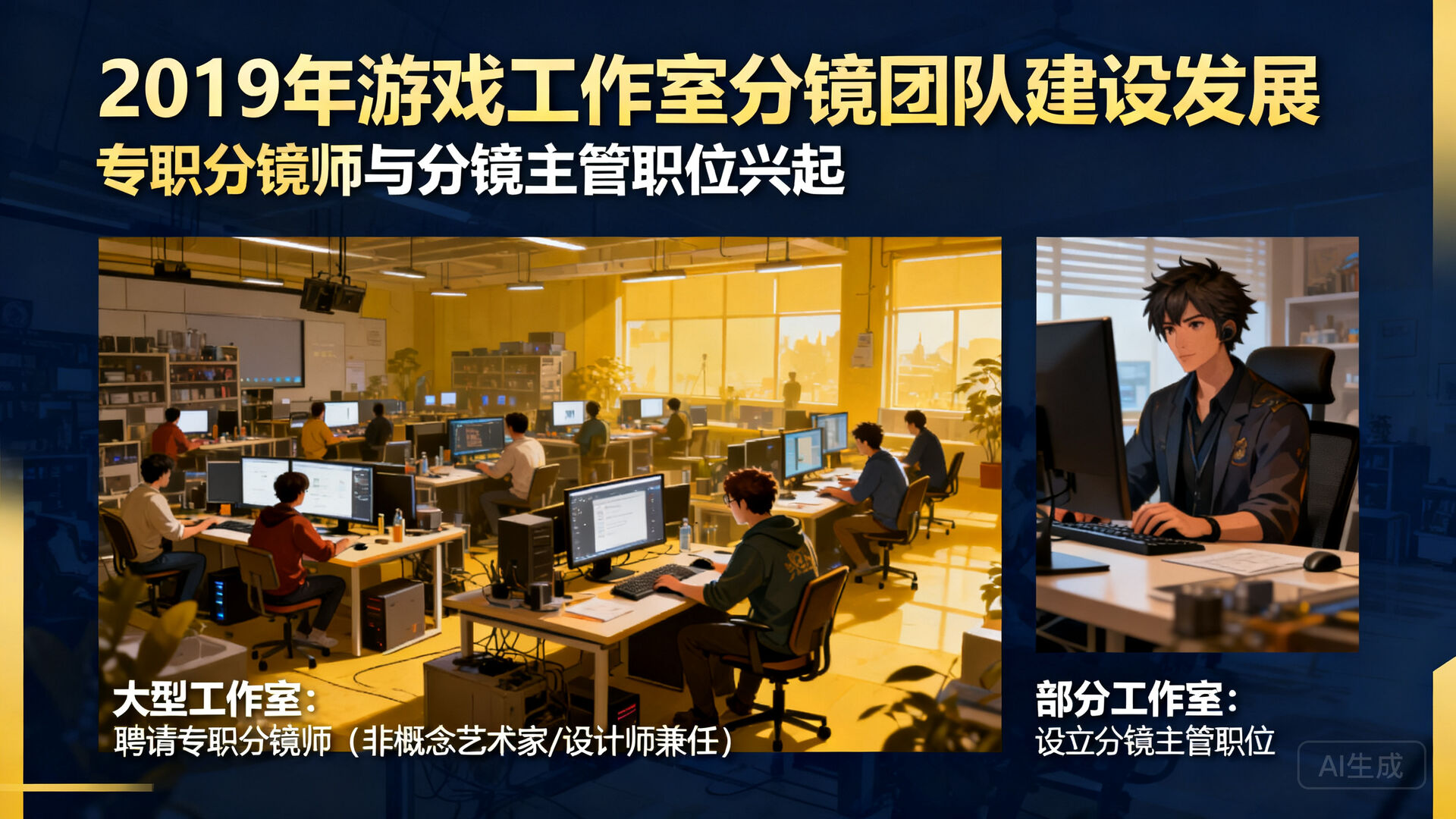 游戏工作室的分镜团队建设