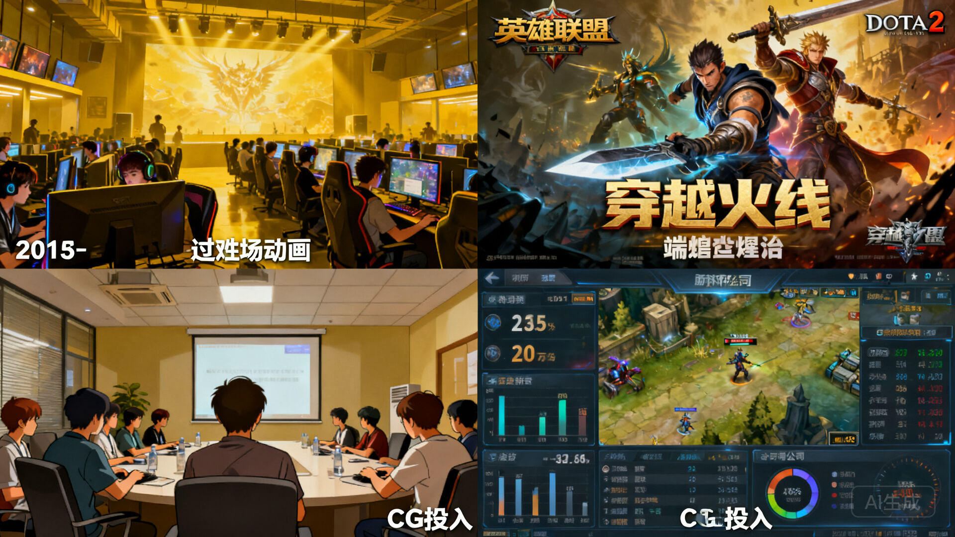 三、游戏行业：过场动画的觉醒