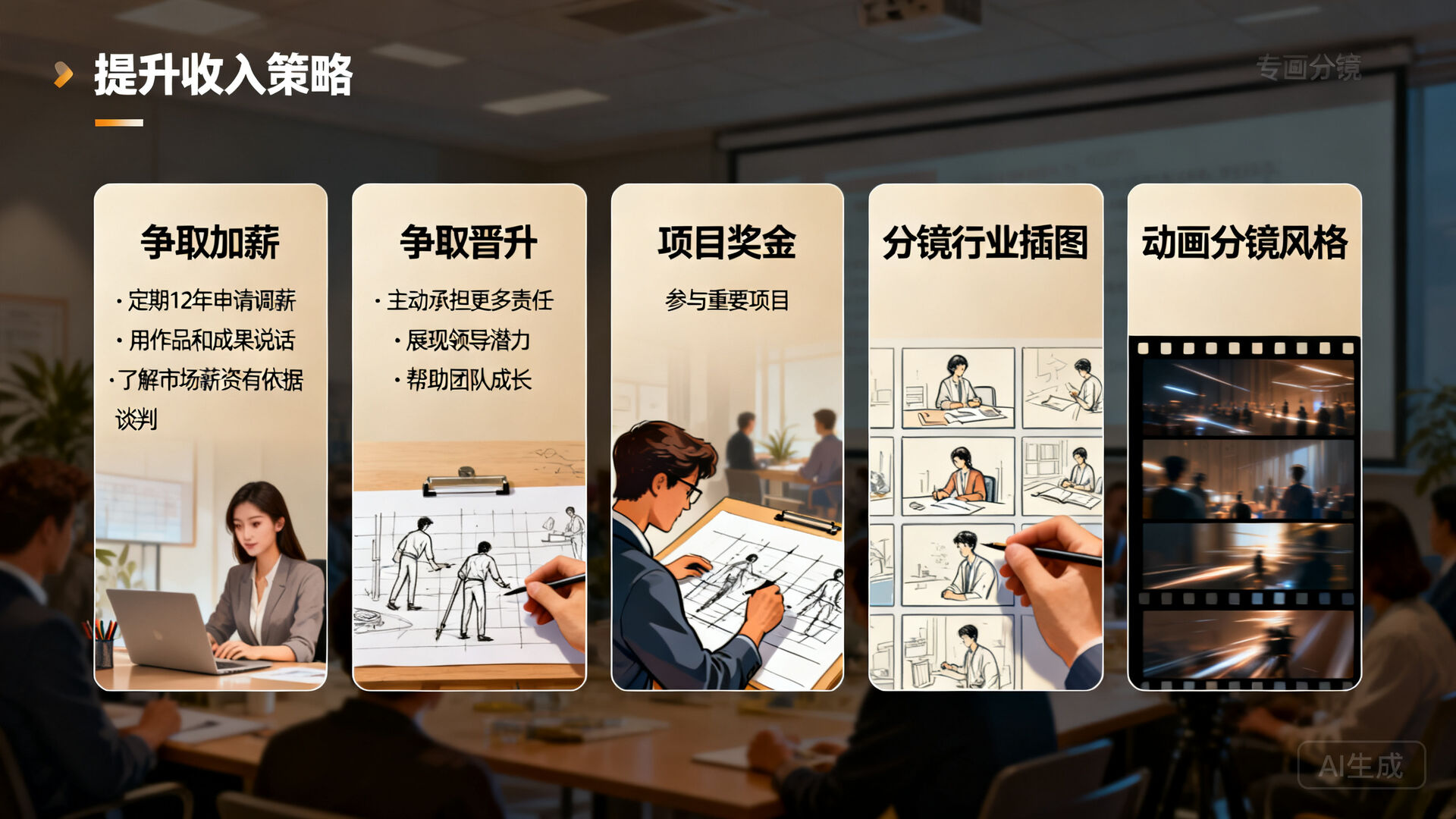 五、提升收入的具体策略