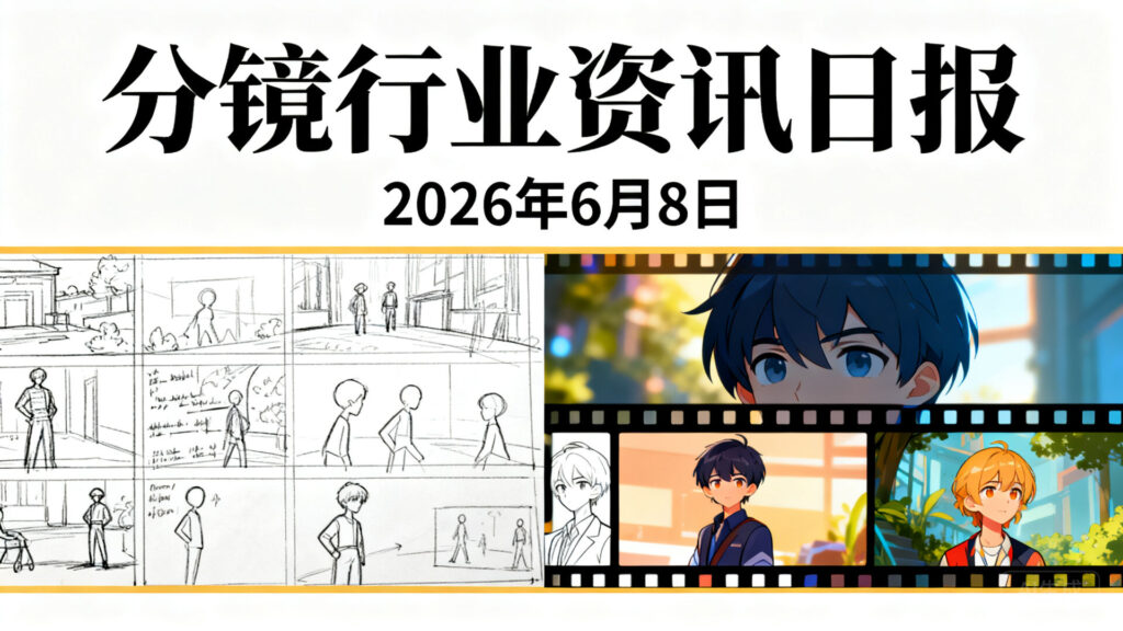 分镜行业资讯日报 | 2026年6月8日
