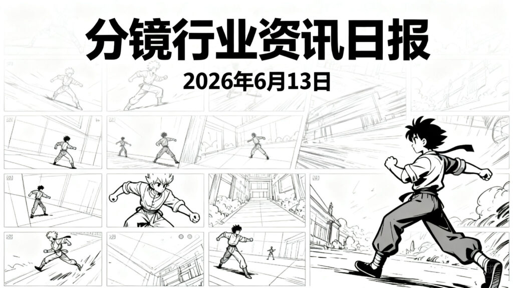 分镜行业资讯日报 | 2026年6月13日