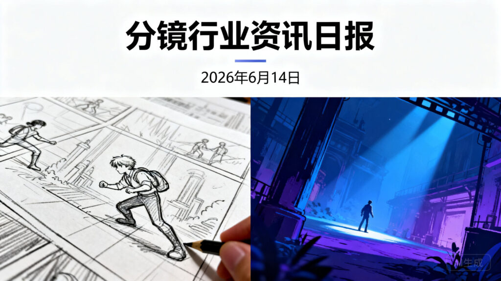 分镜行业资讯日报 | 2026年6月14日