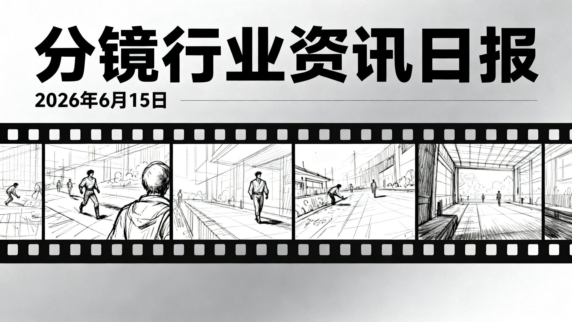 分镜行业资讯日报 | 2026年6月15日
