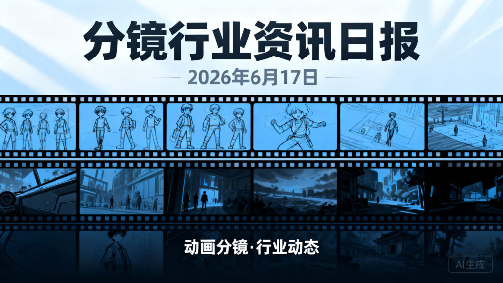 分镜行业资讯日报 | 2026年6月17日