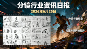 分镜行业资讯日报 | 2026年6月25日