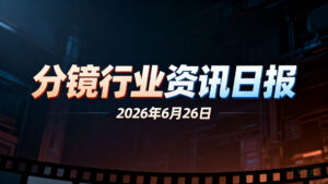 分镜行业资讯日报 | 2026年6月26日