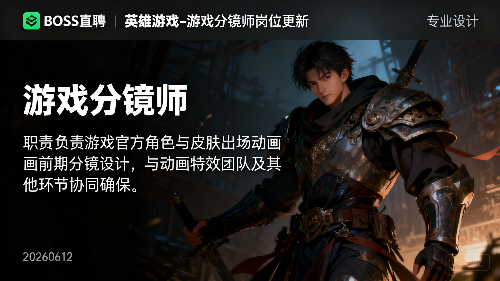 🎮 一、游戏行业分镜动态