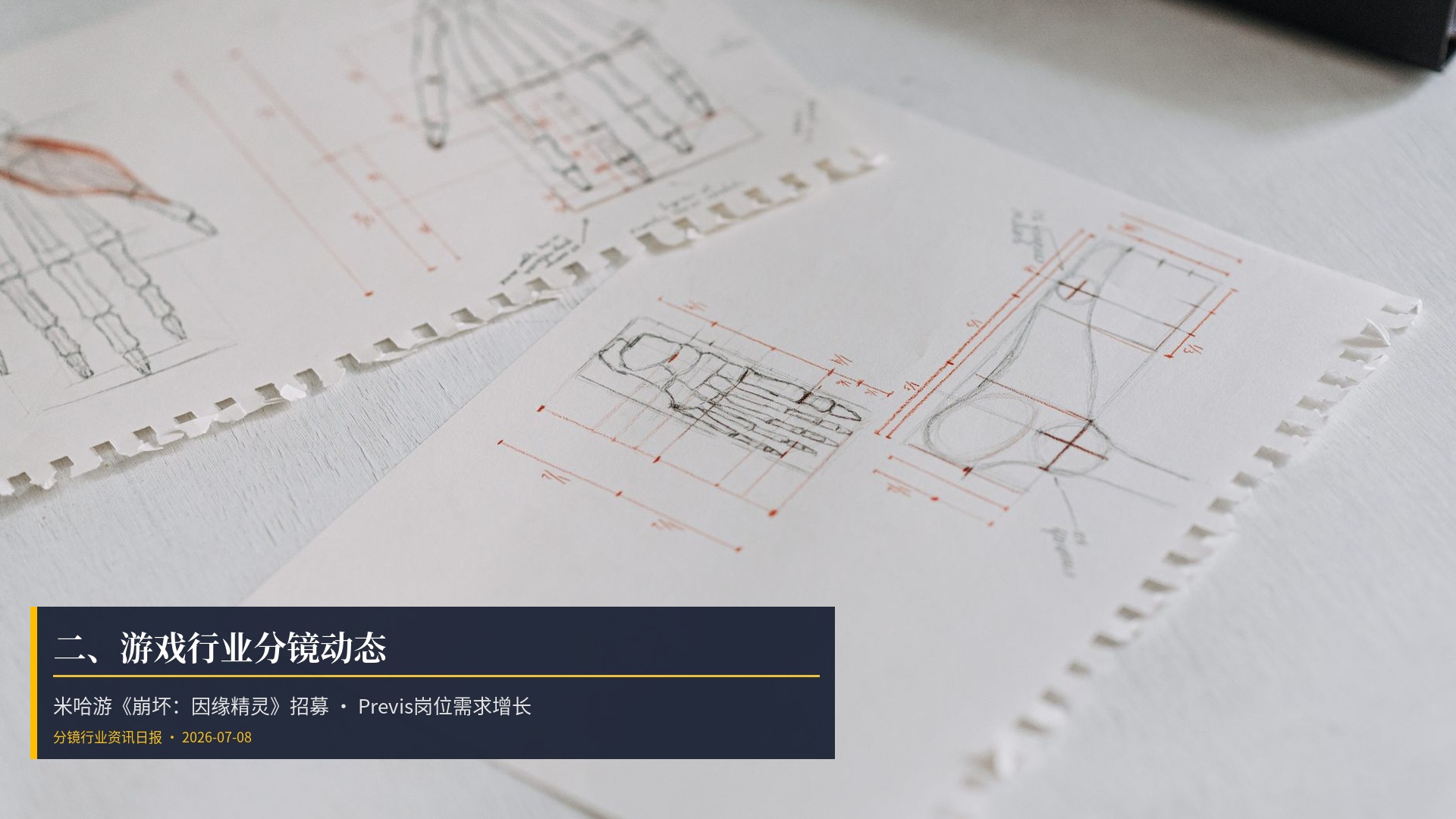 🎮 一、游戏行业分镜动态