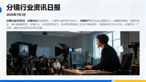 分镜行业资讯日报 | 2026年7月1日