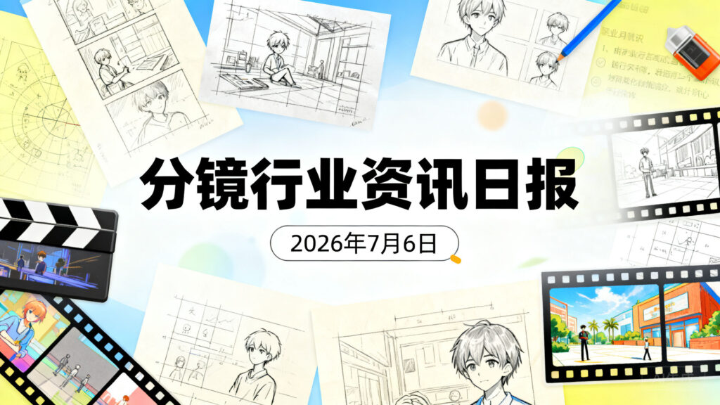 分镜行业资讯日报 | 2026年7月6日