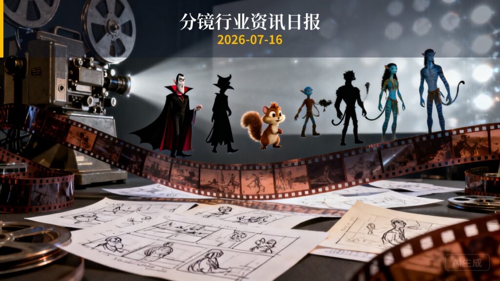 分镜行业资讯日报 | 2026年7月16日