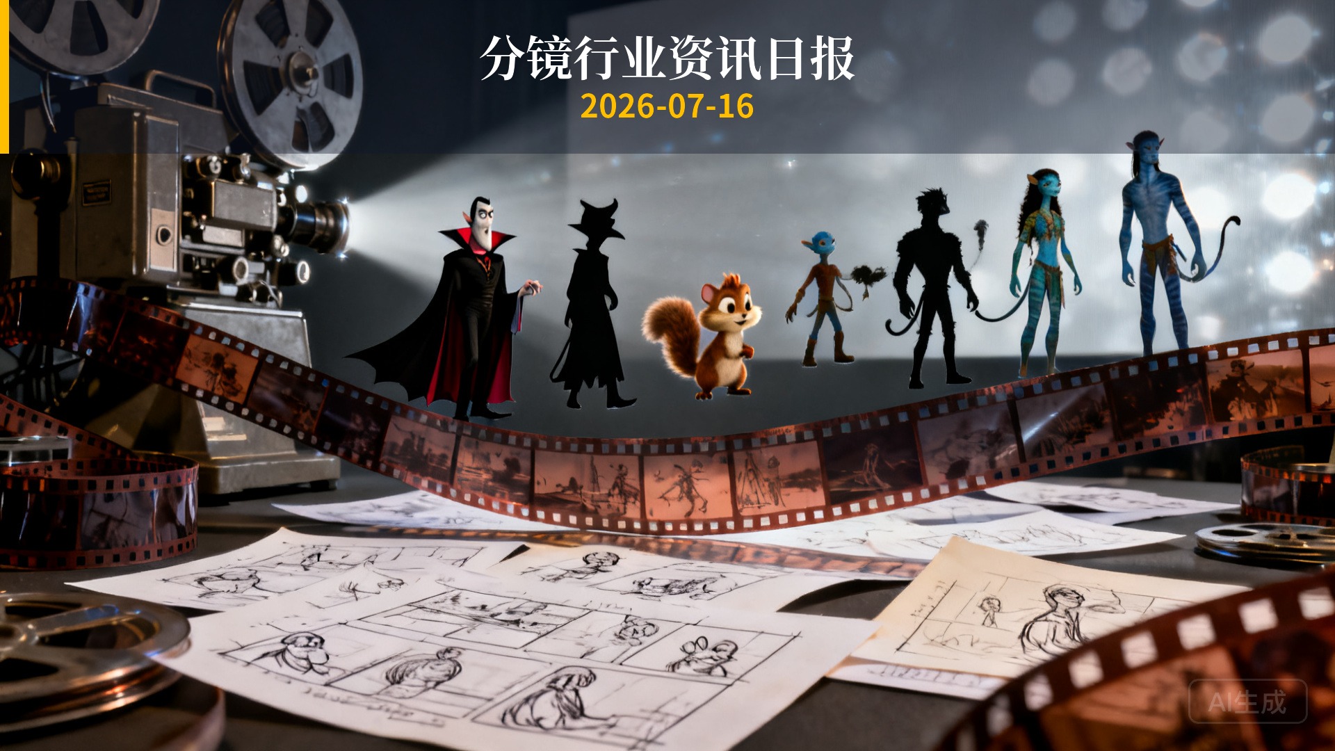 分镜行业资讯日报 | 2026年7月16日
