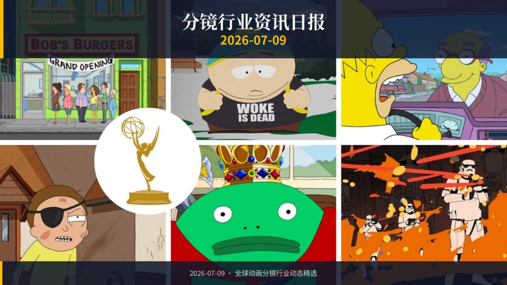 分镜行业资讯日报 | 2026年7月9日