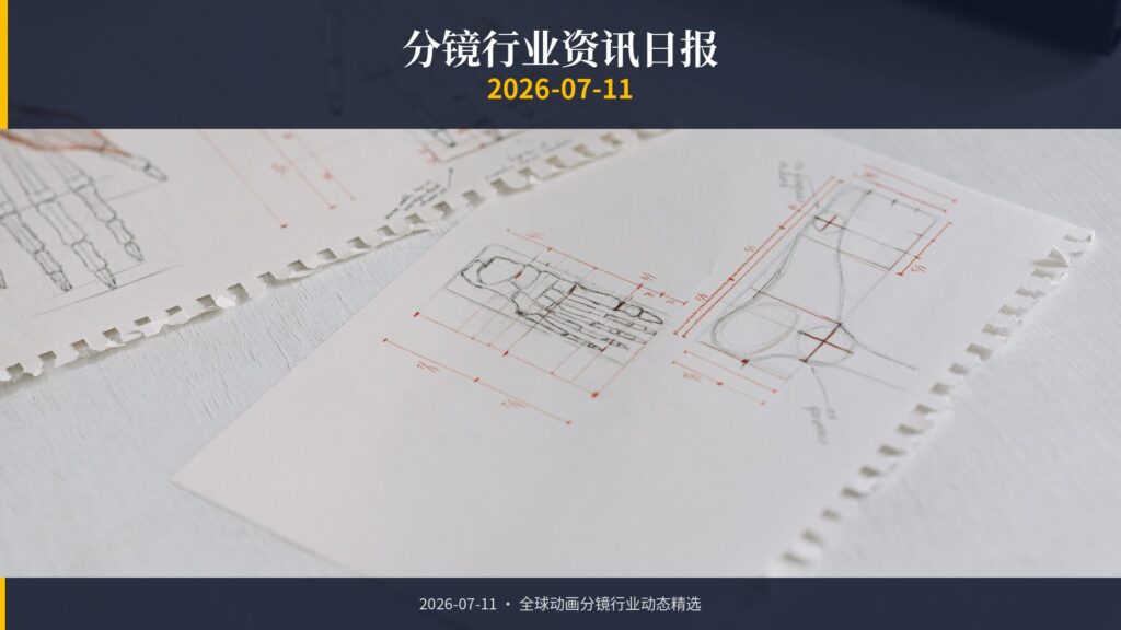 分镜行业资讯日报 | 2026年7月11日