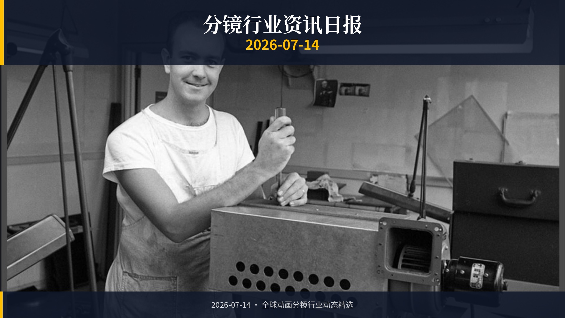 分镜行业资讯日报 | 2026年7月14日